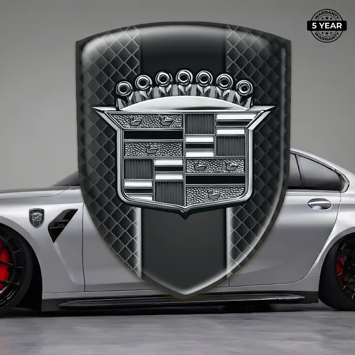 Cadillac Silicone Emblem Interior Elegance