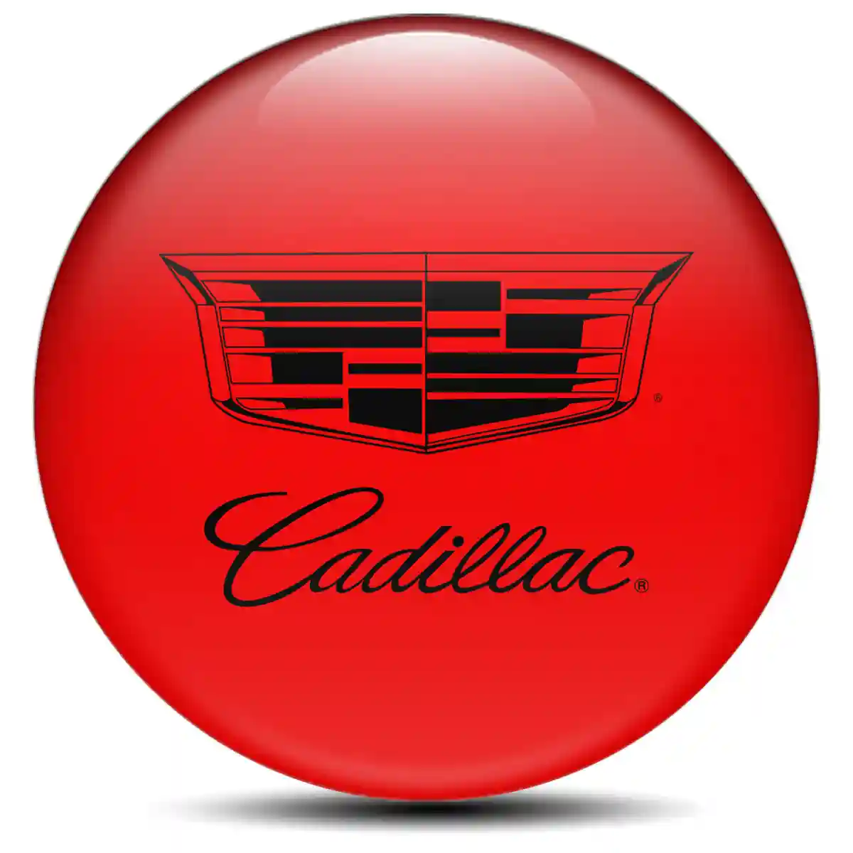 Cadillac Silicone Emblem Premium Edition