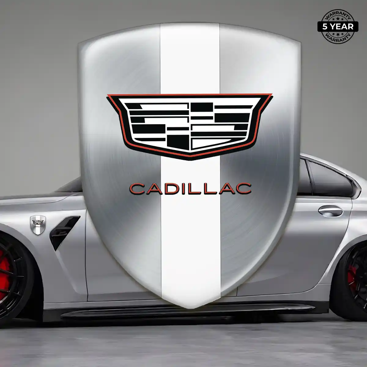 Cadillac Silicone Emblem Resin Luxe