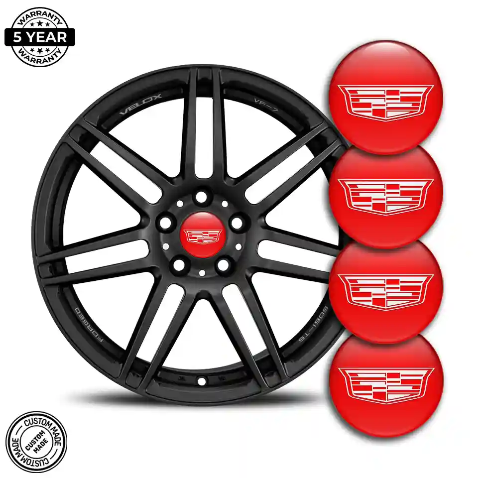 Cadillac Silicone Emblem Self-Adhesive Luxury Edition