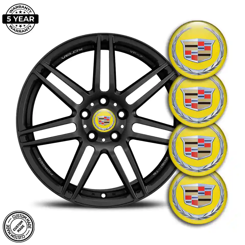 Cadillac Silicone Emblem Stylish Design