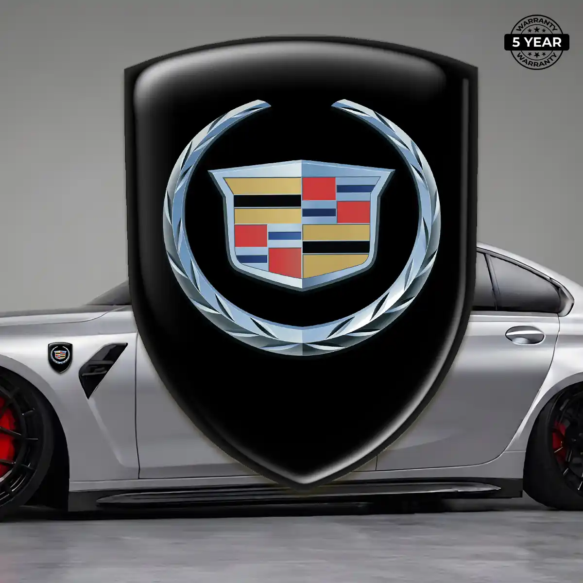 Cadillac Silicone Emblem Vortex Series