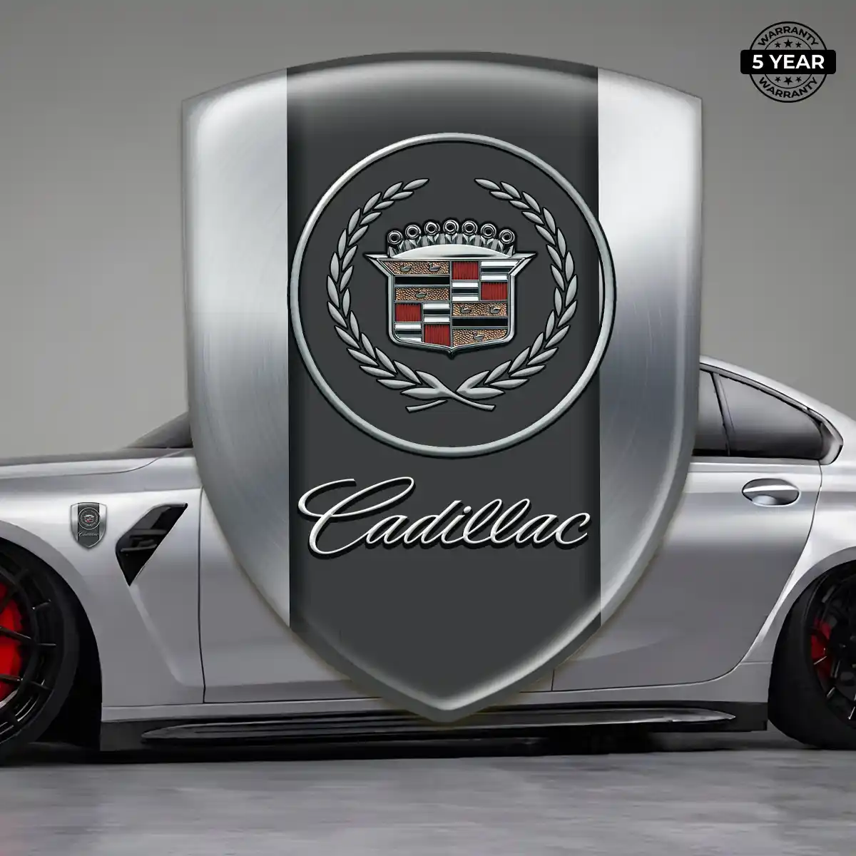 Cadillac Silicone Emblem Vortex X