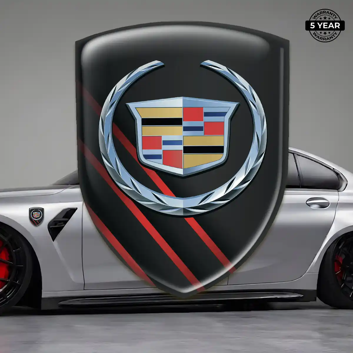 Cadillac Silicone Sticker Cabin Style