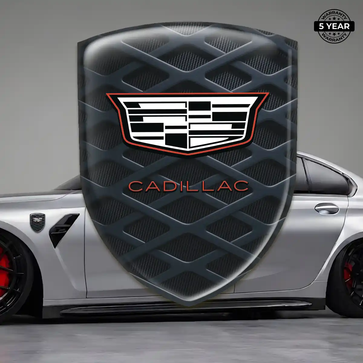 Cadillac Silicone Sticker Deluxe Edition