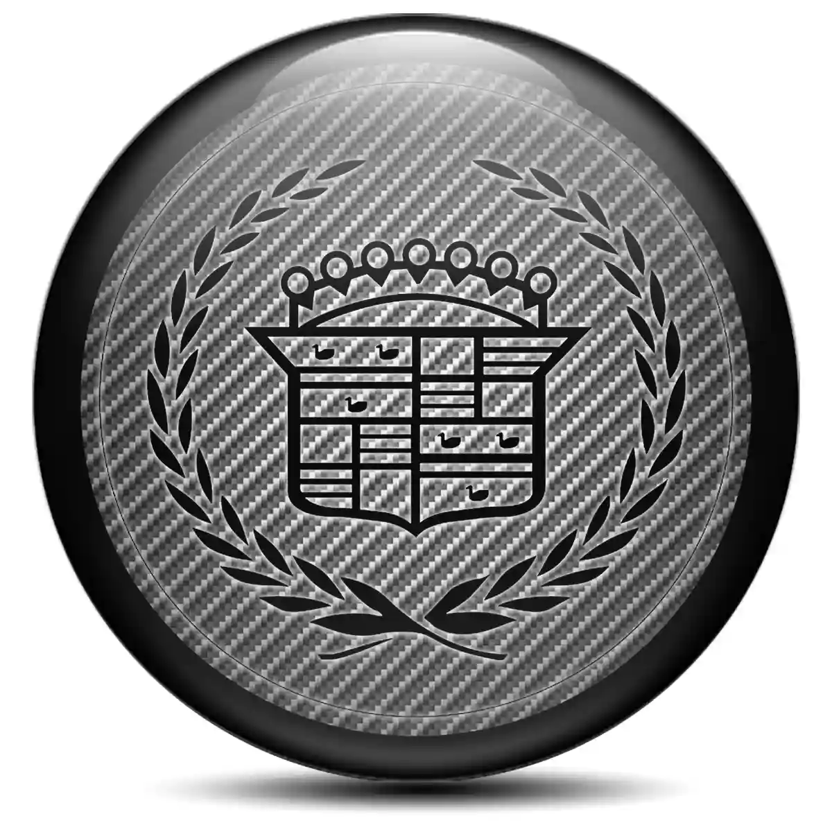 Cadillac Silicone Sticker High Quality