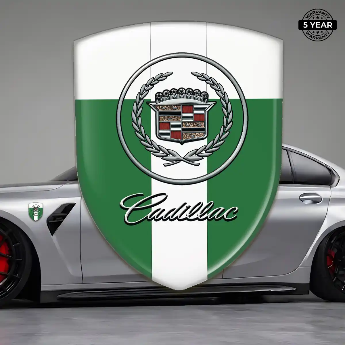 Cadillac Silicone Sticker Performance Style