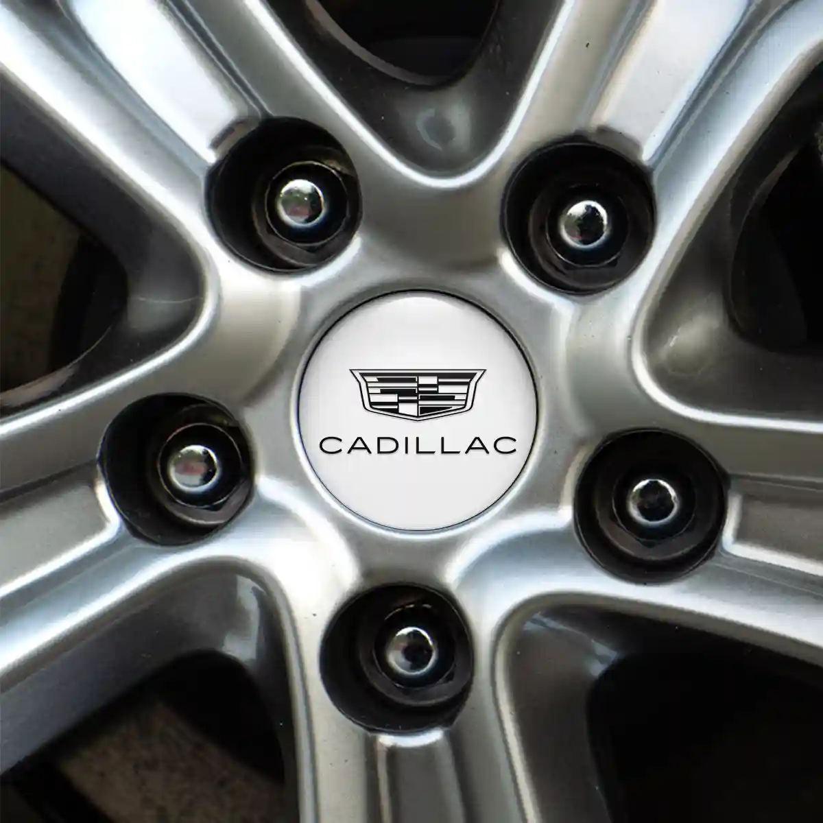Cadillac Silicone Sticker Premium Resin