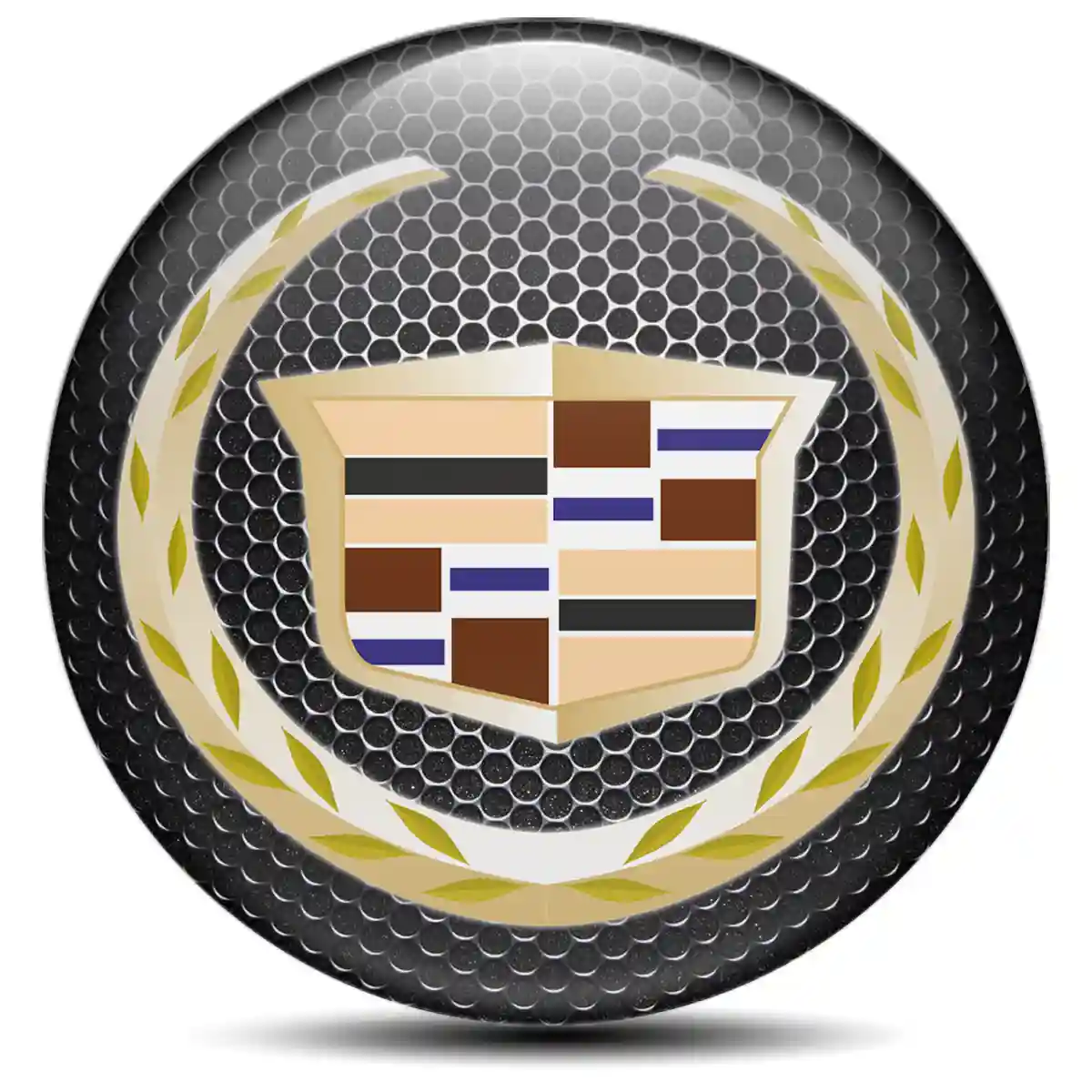Cadillac Silicone Sticker Self-Adhesive Premium Edition