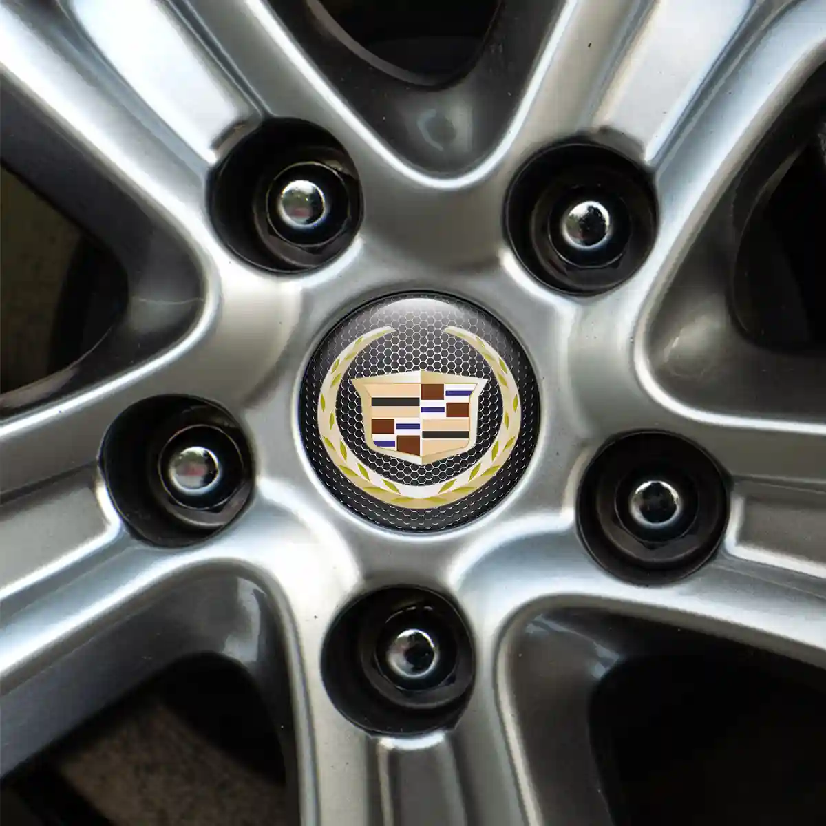 Cadillac Silicone Sticker Self-Adhesive Premium Edition