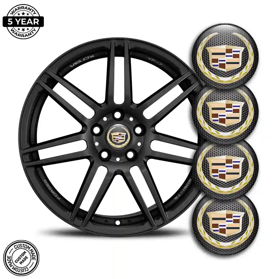 Cadillac Silicone Sticker Self-Adhesive Premium Edition