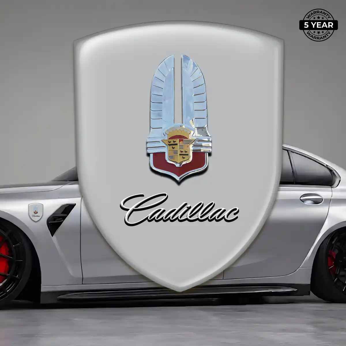 Cadillac Silicone Sticker Signature Grade