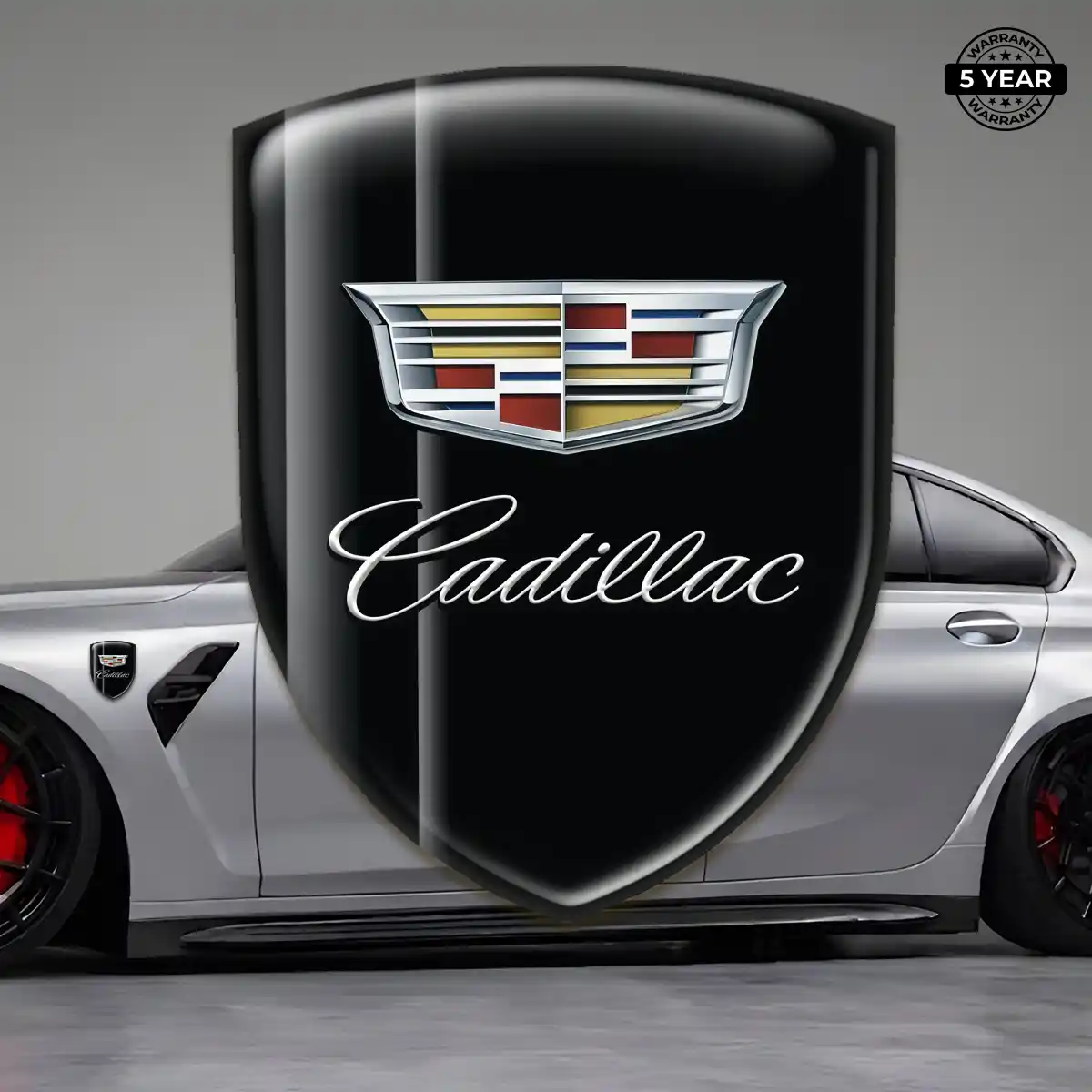 Cadillac Silicone Sticker Sport Tuning