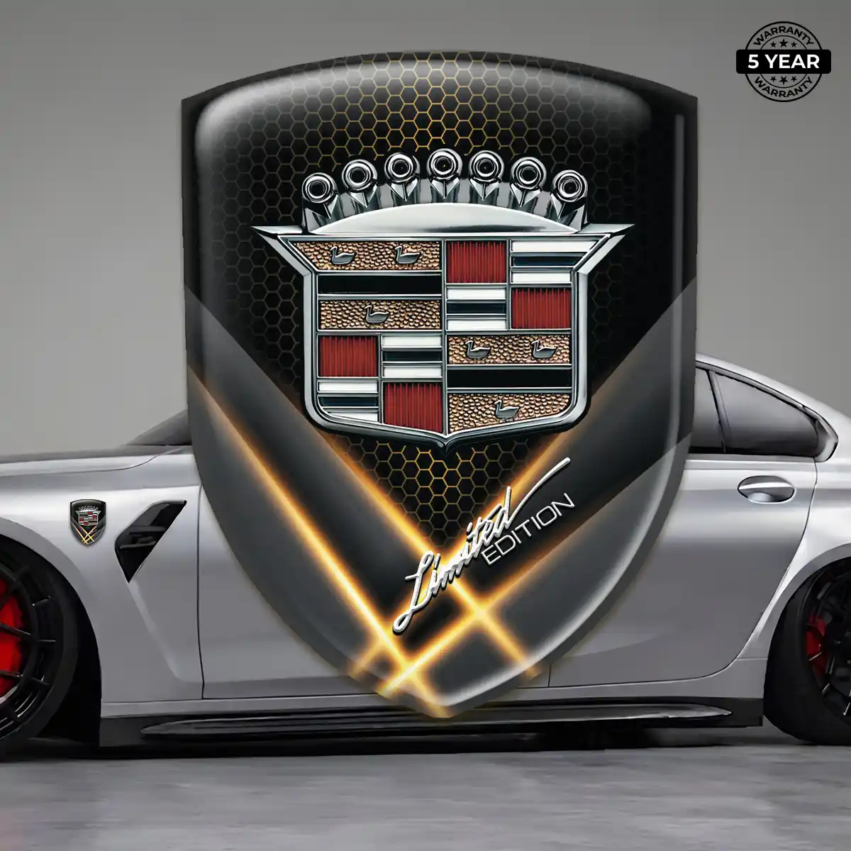 Cadillac Silicone Sticker Vortex Elite