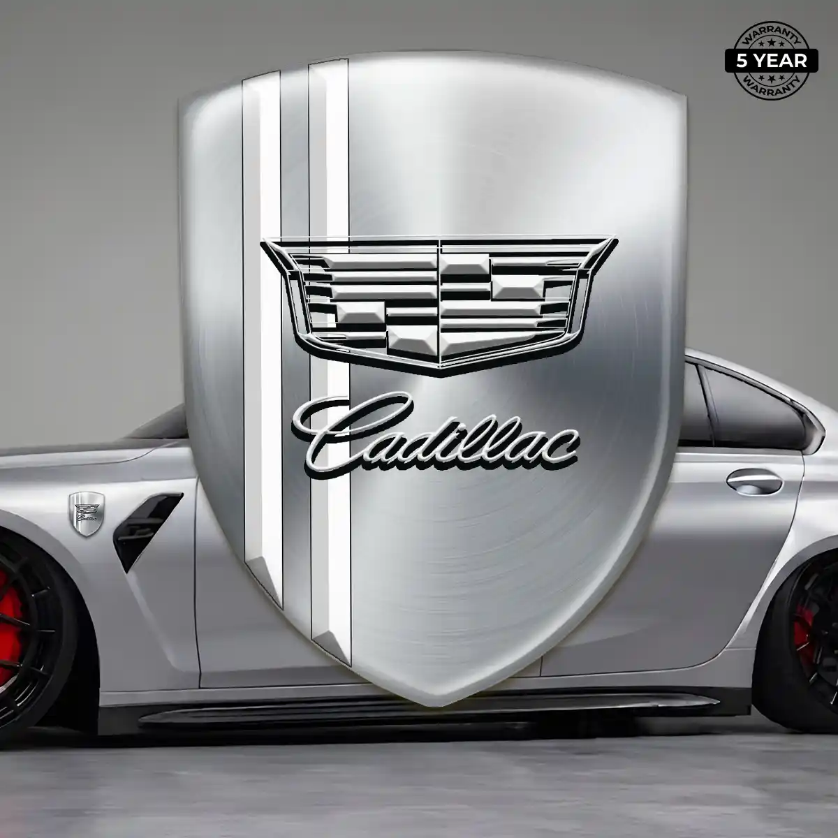Cadillac Silicone Sticker Vortex X