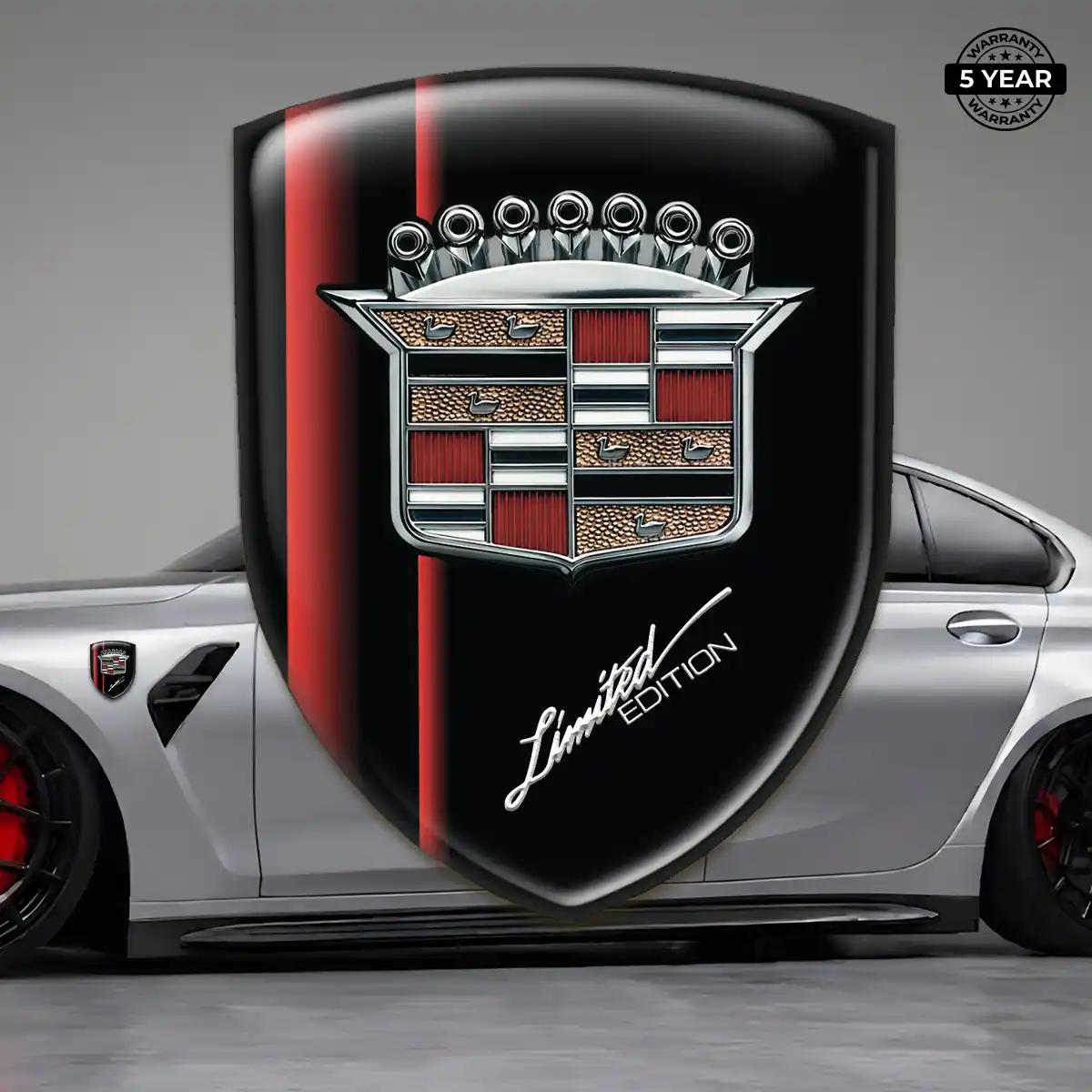 Cadillac Sticker Elite Finish