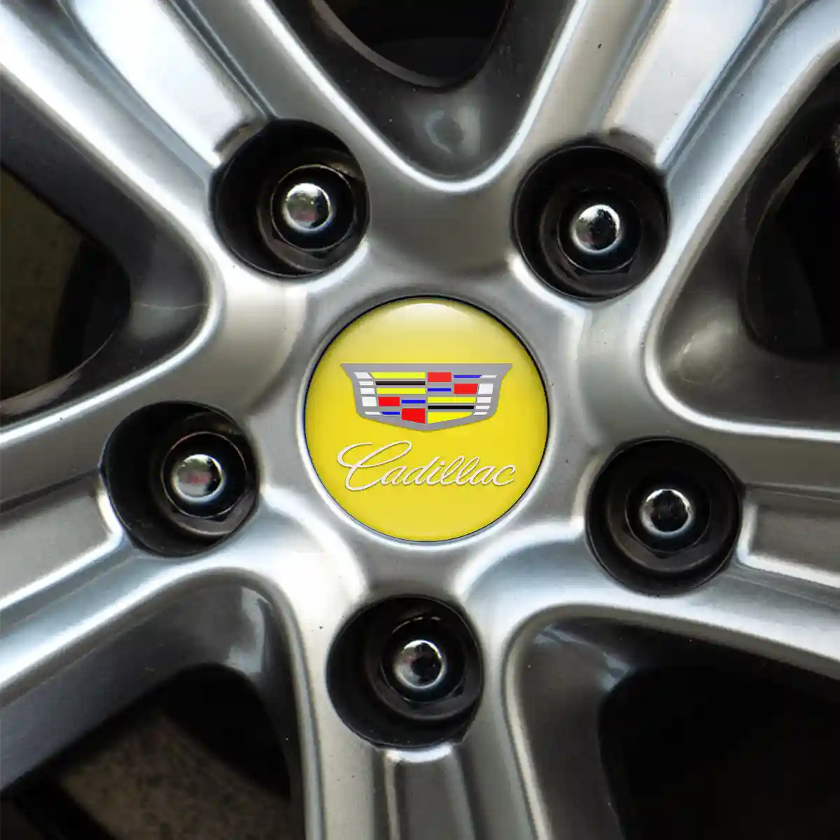 Cadillac Sticker Epoxy 3D Gel Limited Edition
