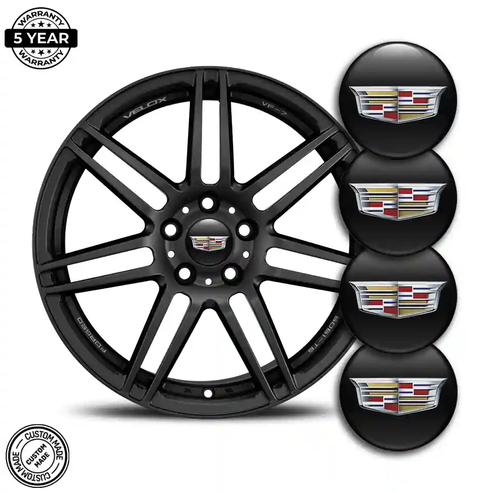 Cadillac Sticker Epoxy 3D Gel Premium Quality