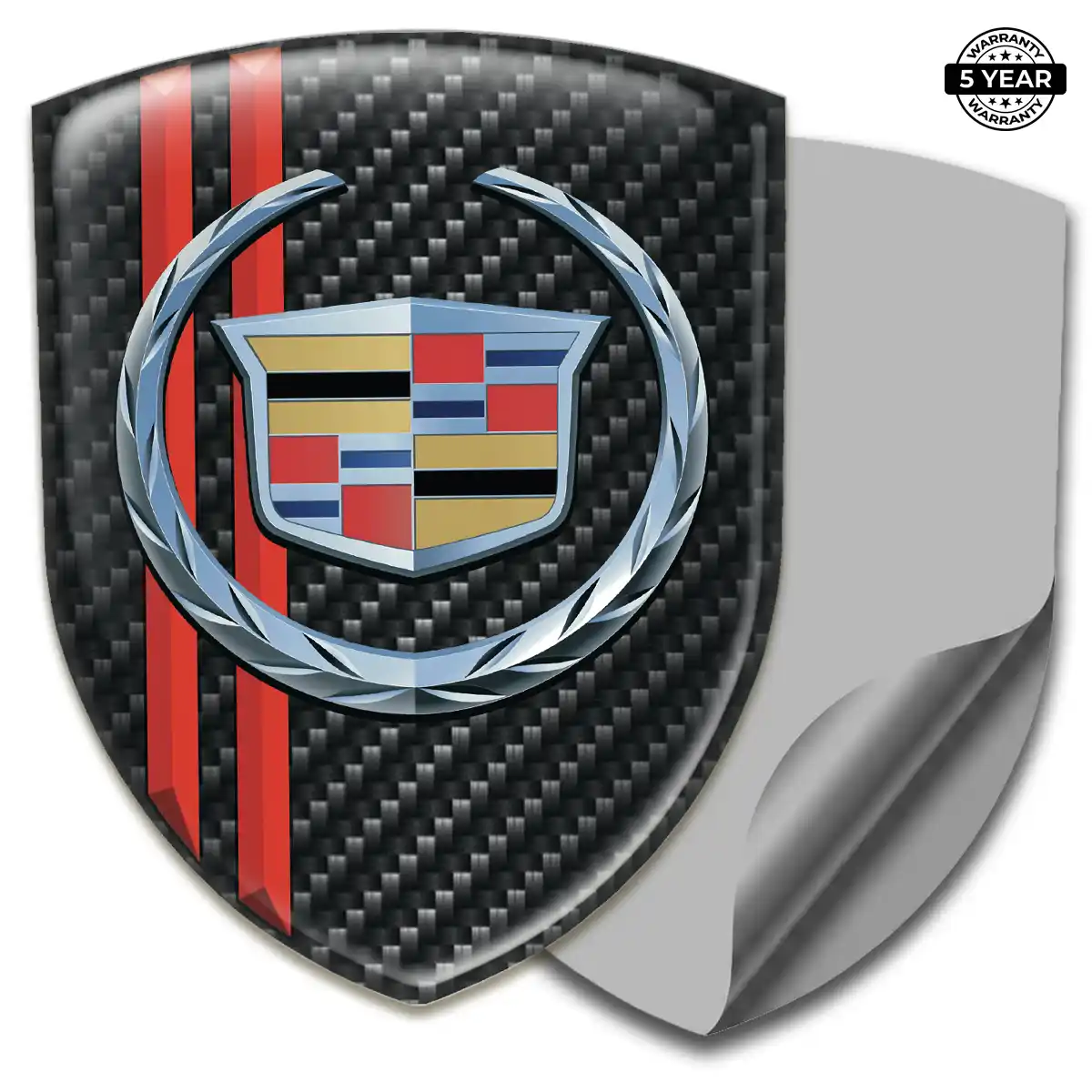 Cadillac Sticker Refined Design
