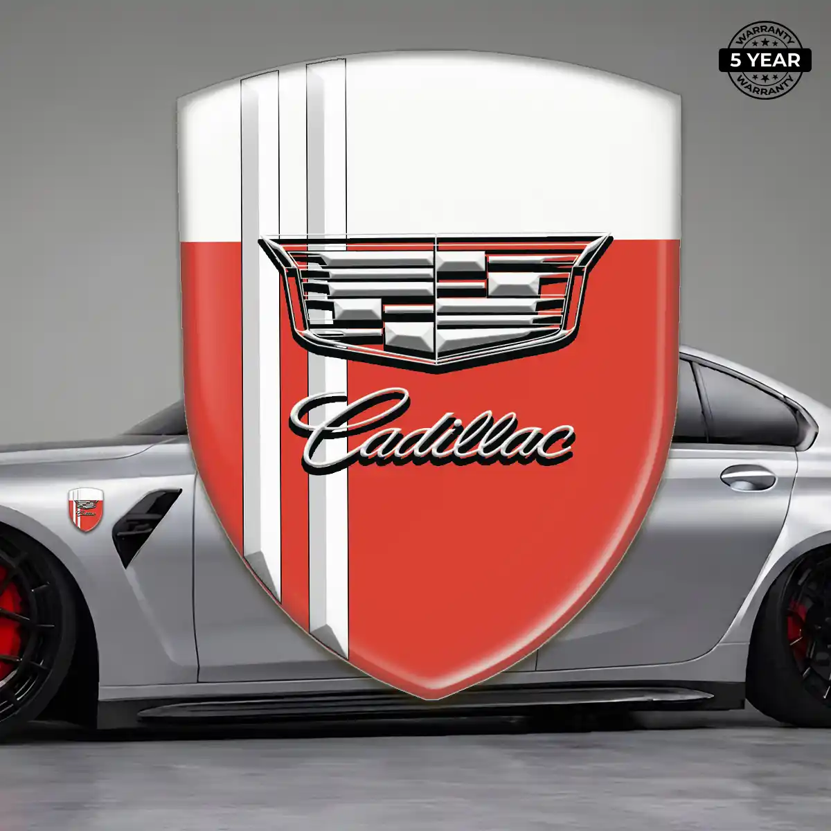 Cadillac Sticker Sleek Style