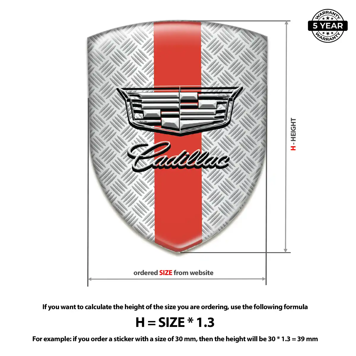 Cadillac Sticker Street Tuning