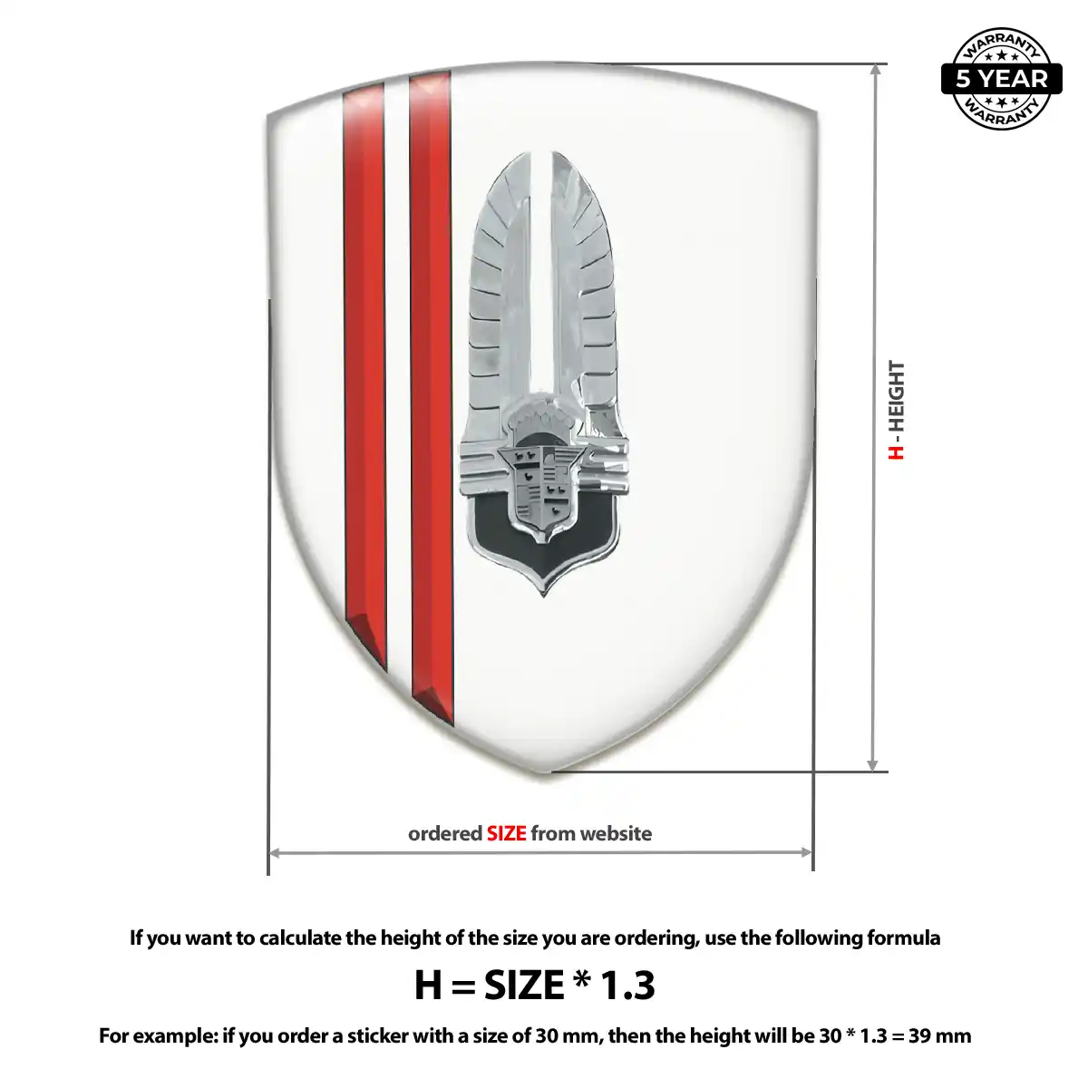 Cadillac Sticker Vortex Elite