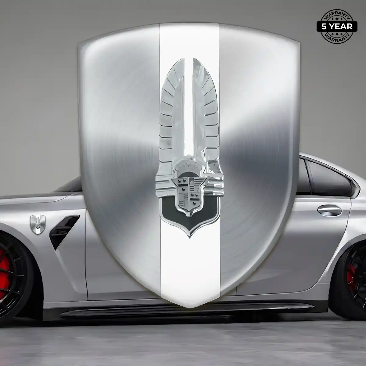 Cadillac Vehicle Logo Sticker Branded Line