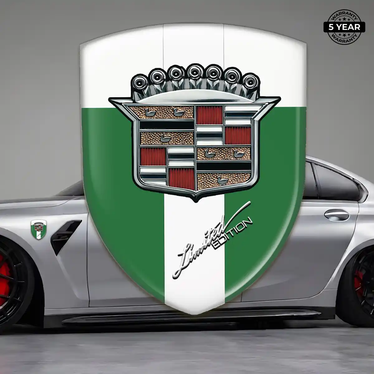 Cadillac Vehicle Logo Sticker Prime Quality