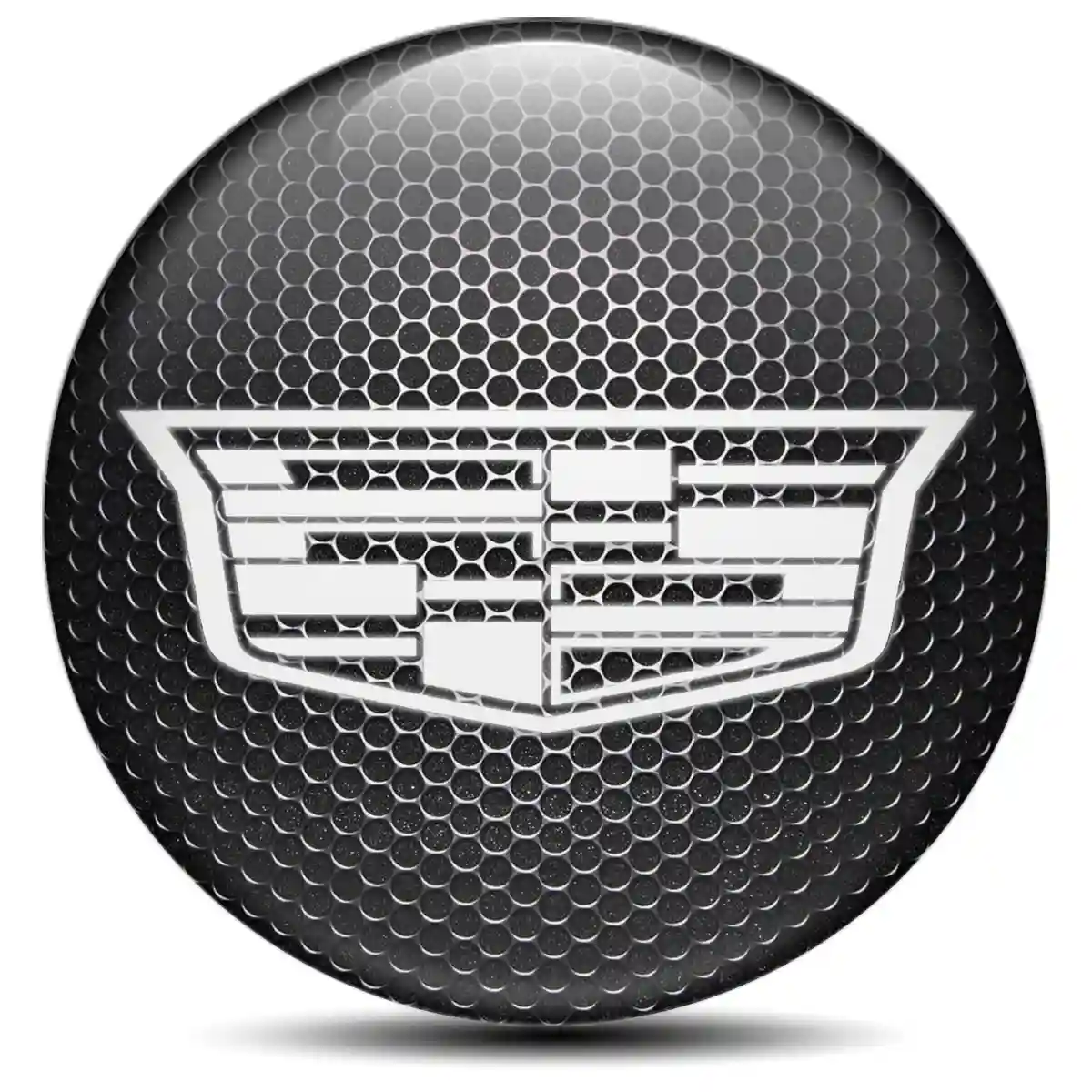 Cadillac Wheel Emblem Self-Adhesive Stylish Design