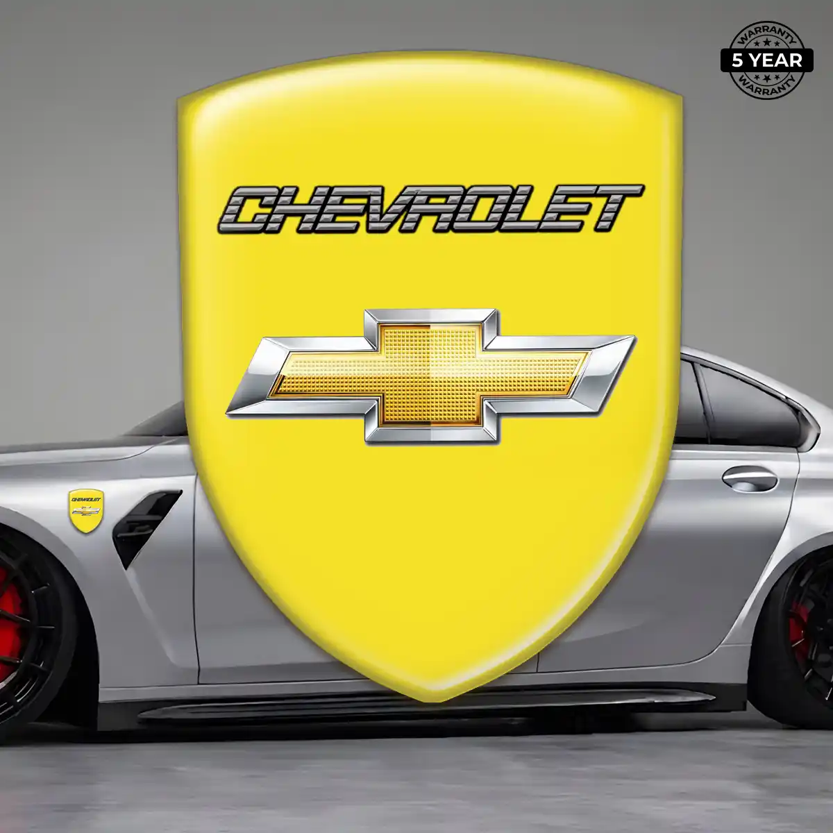 Chevrolet 3D Badge Sticker Elite Finish