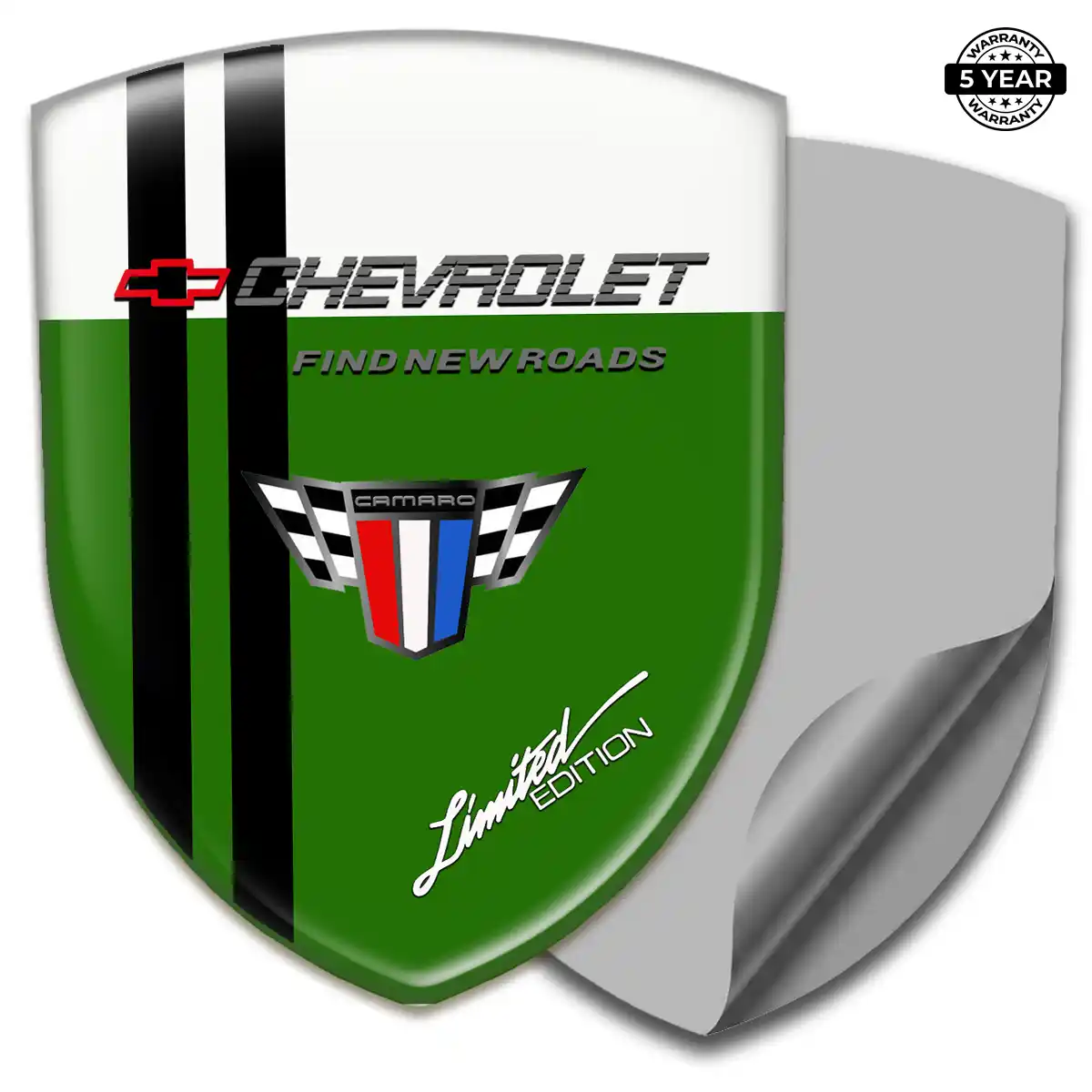 Chevrolet 3D Badge Sticker Prestige Line