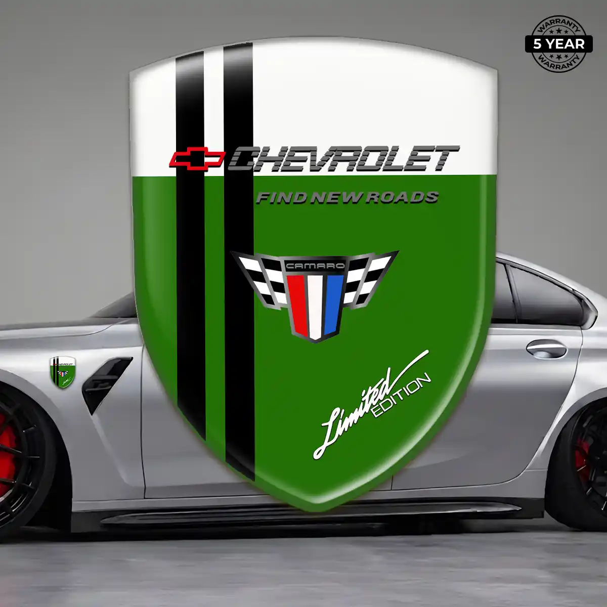 Chevrolet 3D Badge Sticker Prestige Line