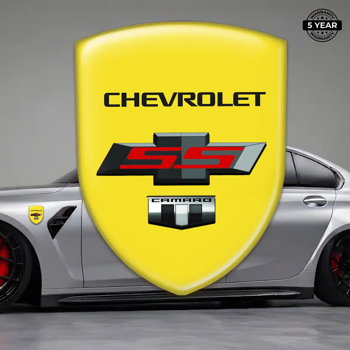 Chevrolet 3D Badge Sticker Signature Grade