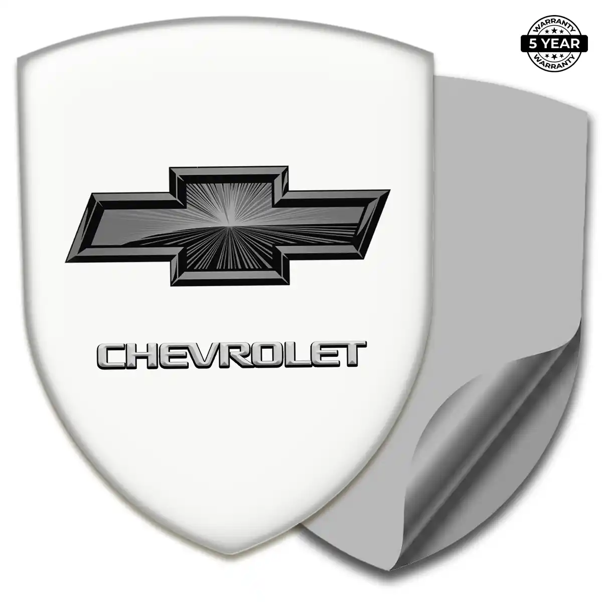 Chevrolet 3D Badge Sticker Sleek Style