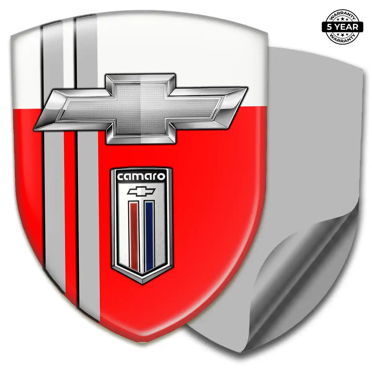Chevrolet 3D Badge Sticker Superior Craft