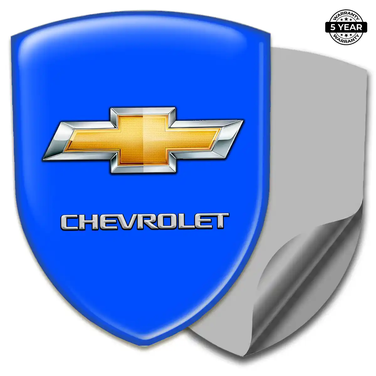 Chevrolet 3D Domed Sticker Refined Design