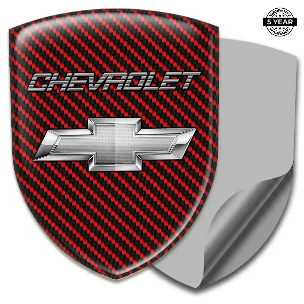 Chevrolet 3D Emblem Sticker Signature Grade