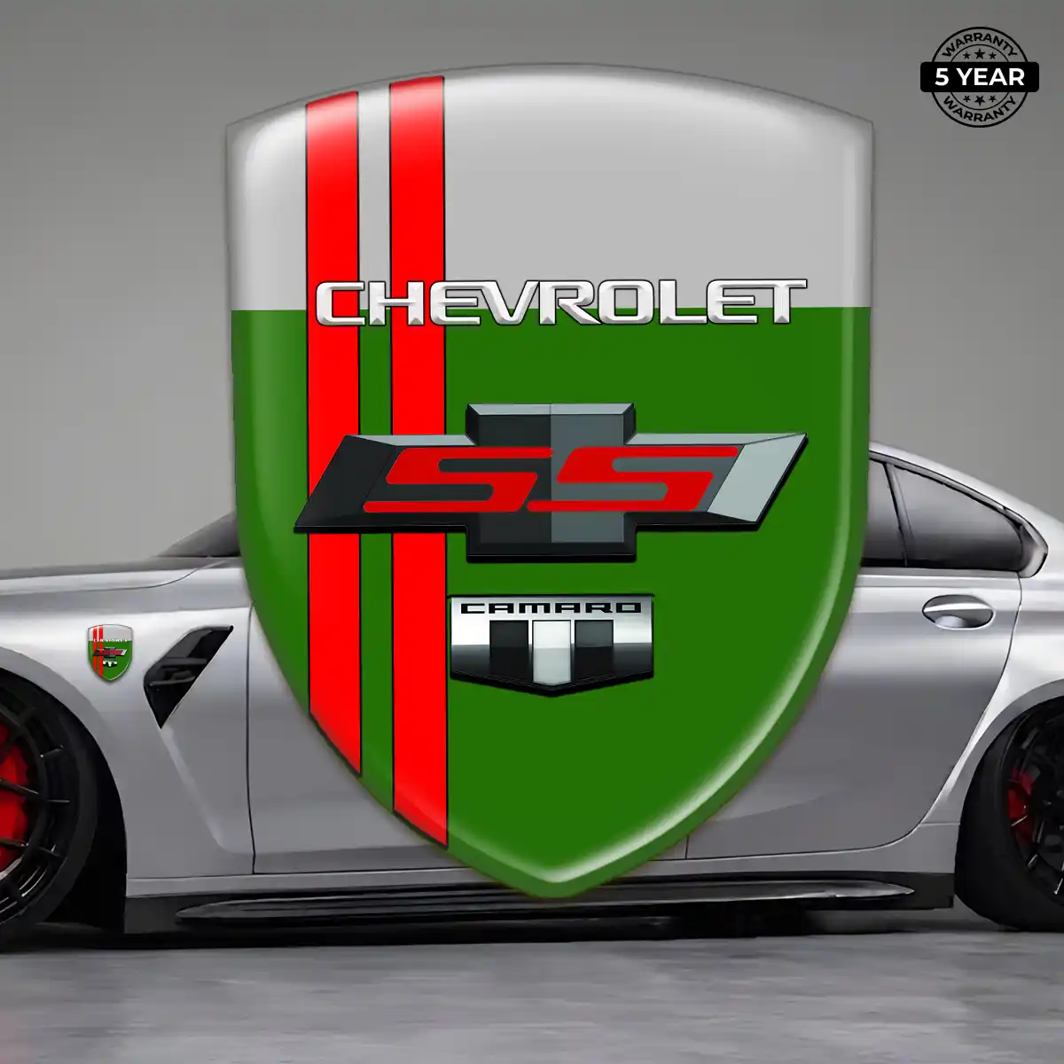 Chevrolet 3D Gel Sticker Elite Finish