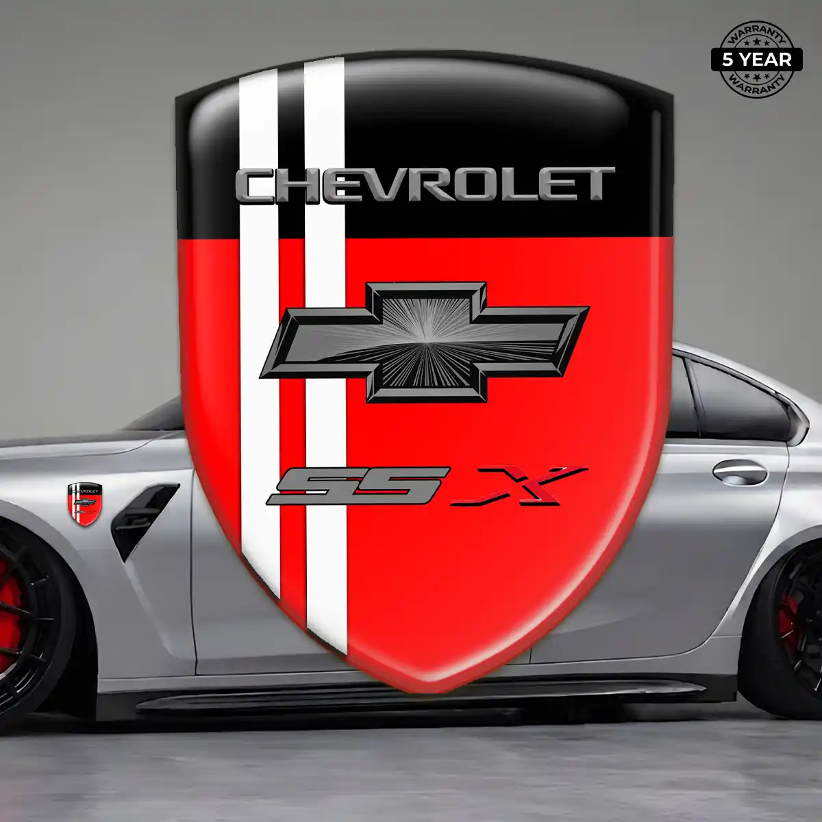 Chevrolet 3D Logo Sticker Prestige Line