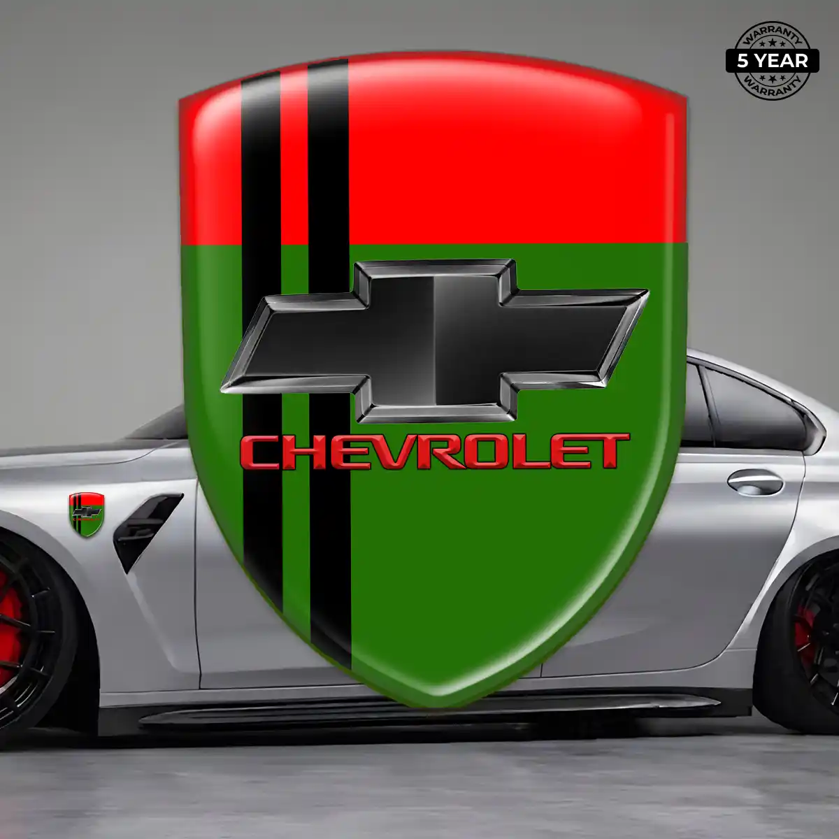 Chevrolet 3D Logo Sticker Refined Design