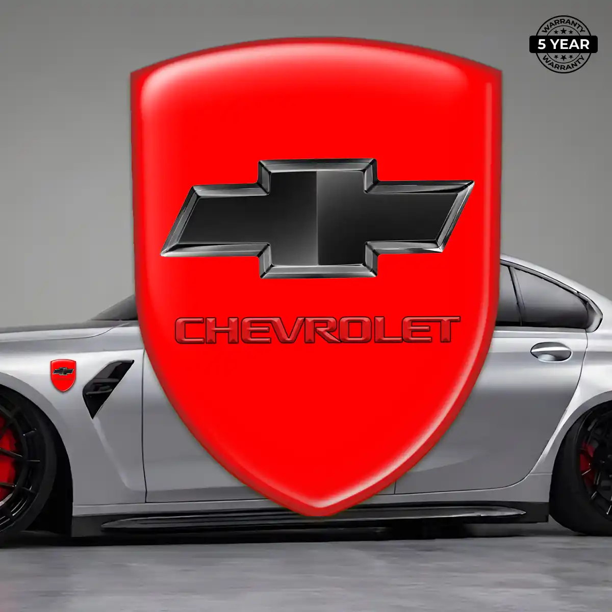 Chevrolet 3D Logo Sticker Signature Grade