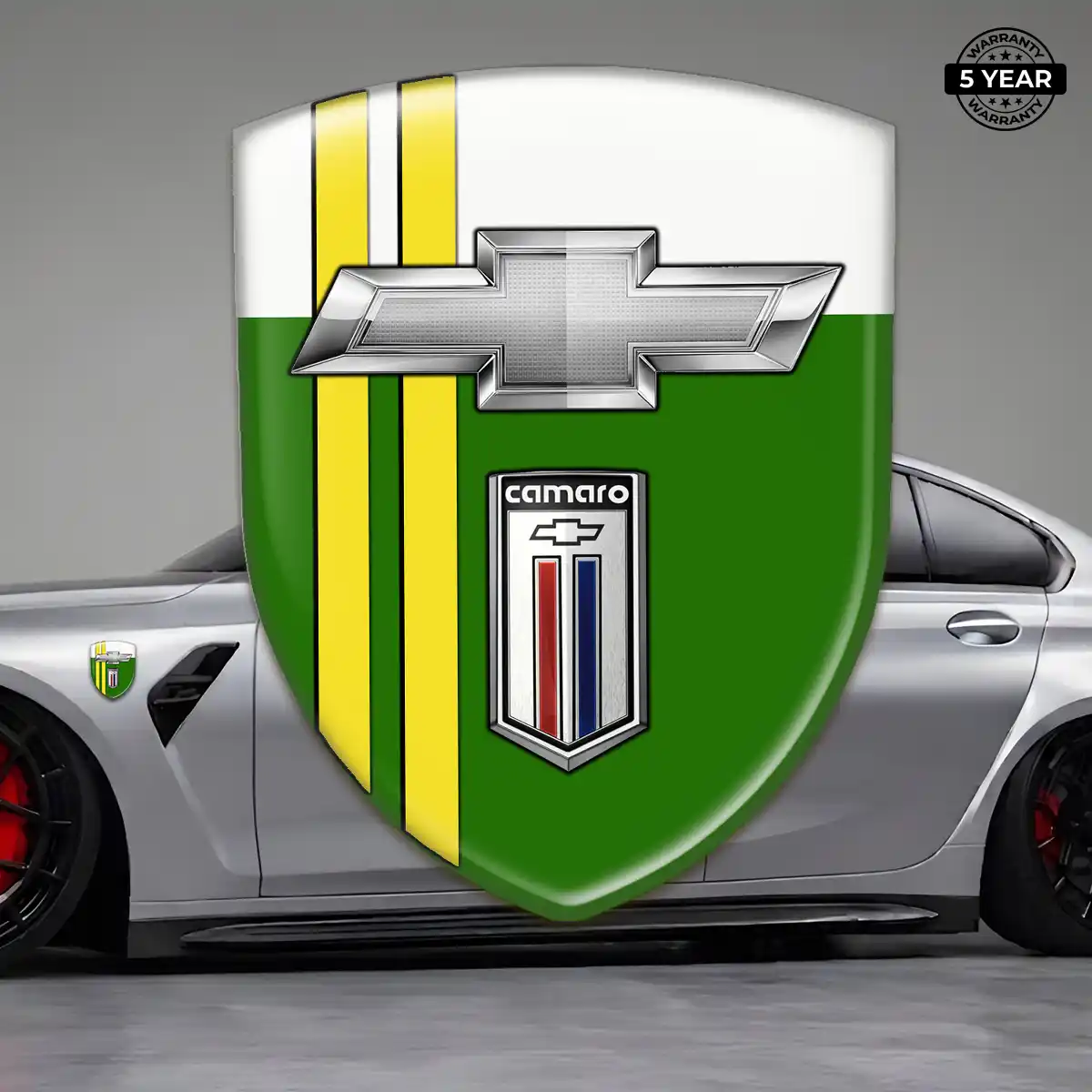 Chevrolet 3D Logo Sticker Sleek Style