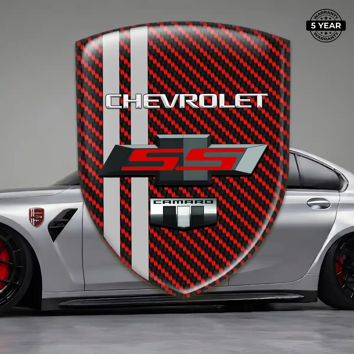 Chevrolet 3D Logo Sticker Superior Craft
