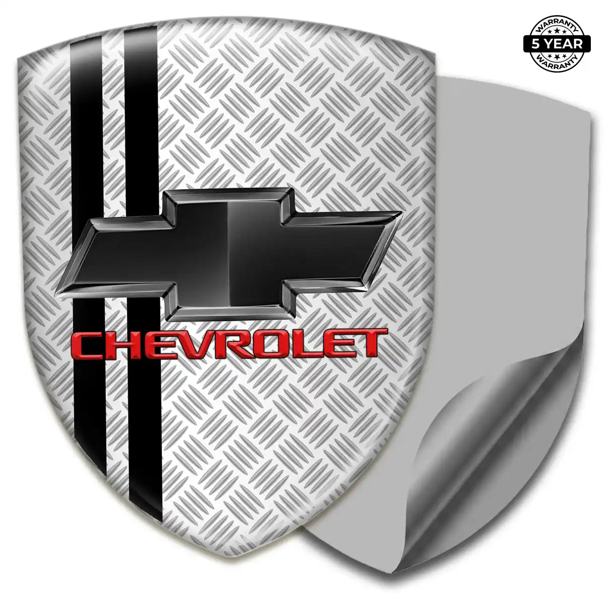 Chevrolet 3D Resin Sticker Elite Finish