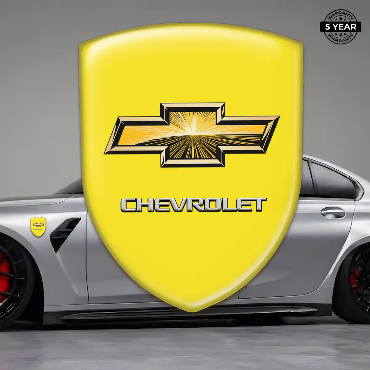 Chevrolet 3D Resin Sticker Prime Quality