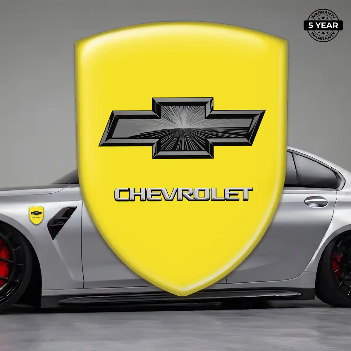 Chevrolet 3D Resin Sticker Signature Grade