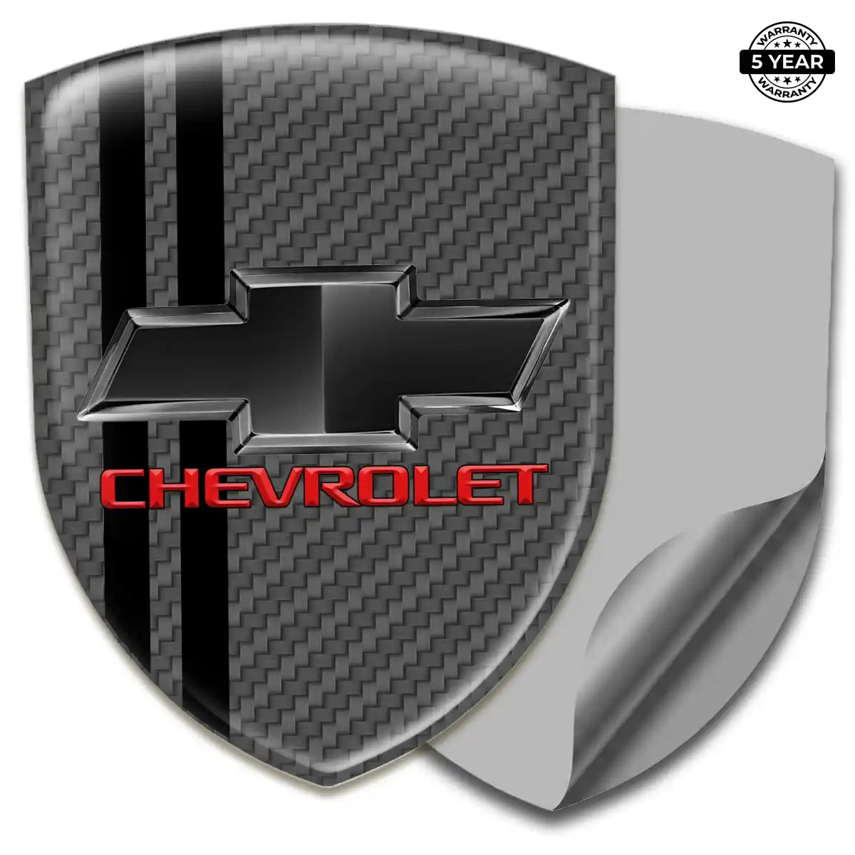 Chevrolet 3D Resin Sticker Superior Craft