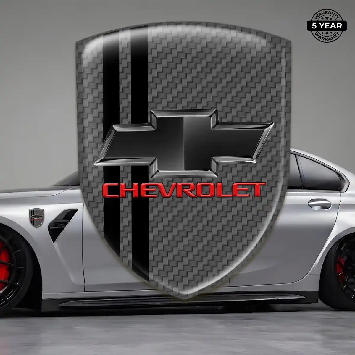 Chevrolet 3D Resin Sticker Superior Craft