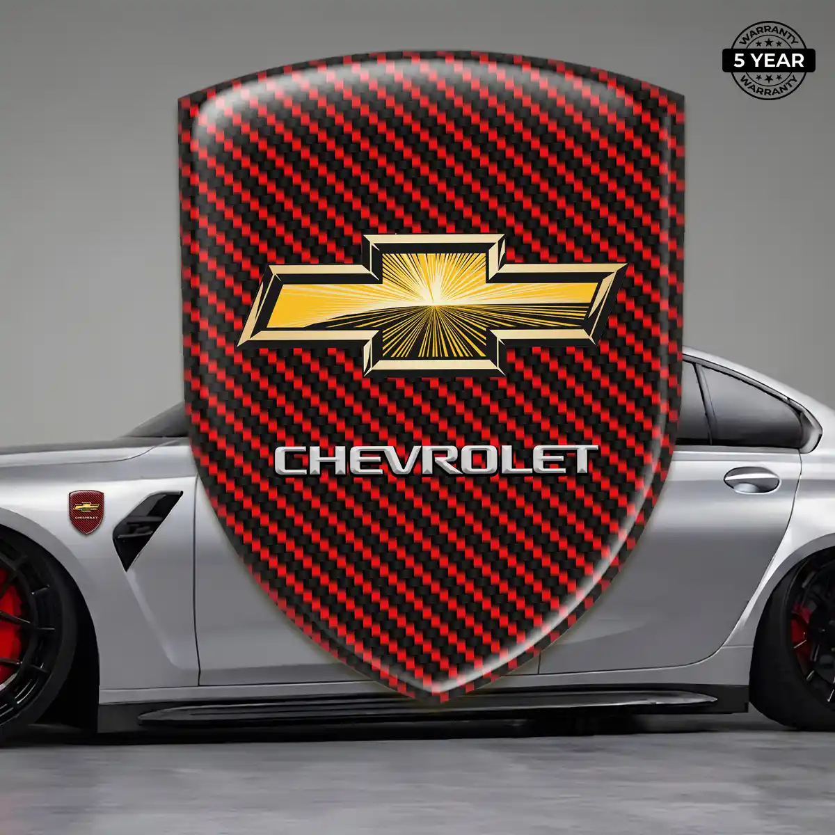 Chevrolet Automotive Emblem Sticker Prime Quality