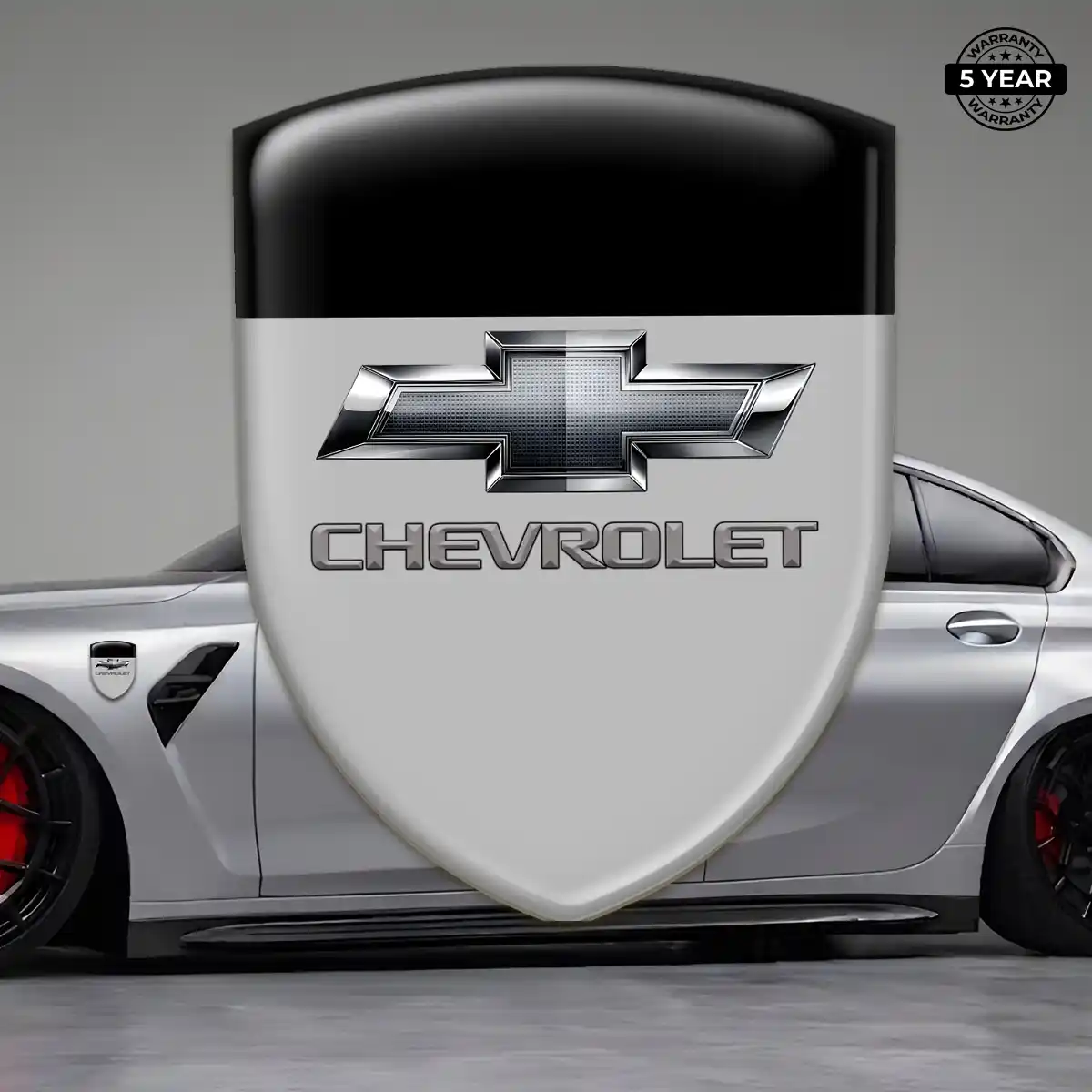 Chevrolet Automotive Emblem Sticker Signature Grade